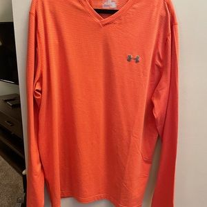 Under Armour men’s orange long sleeved shirt, 2XL